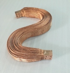 High current copper braided belt soft connection